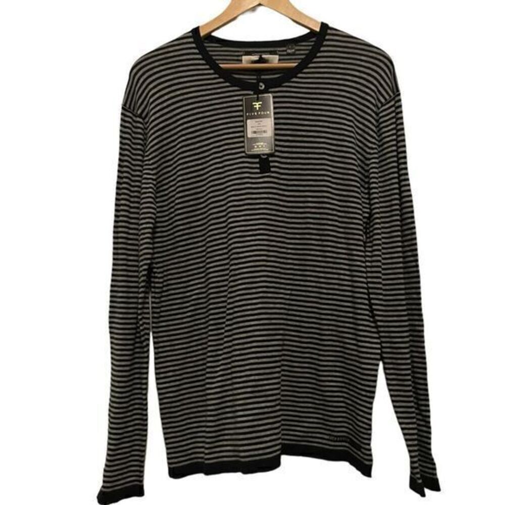 NEW FIVE FOUR ROBERT GELLER shirt large